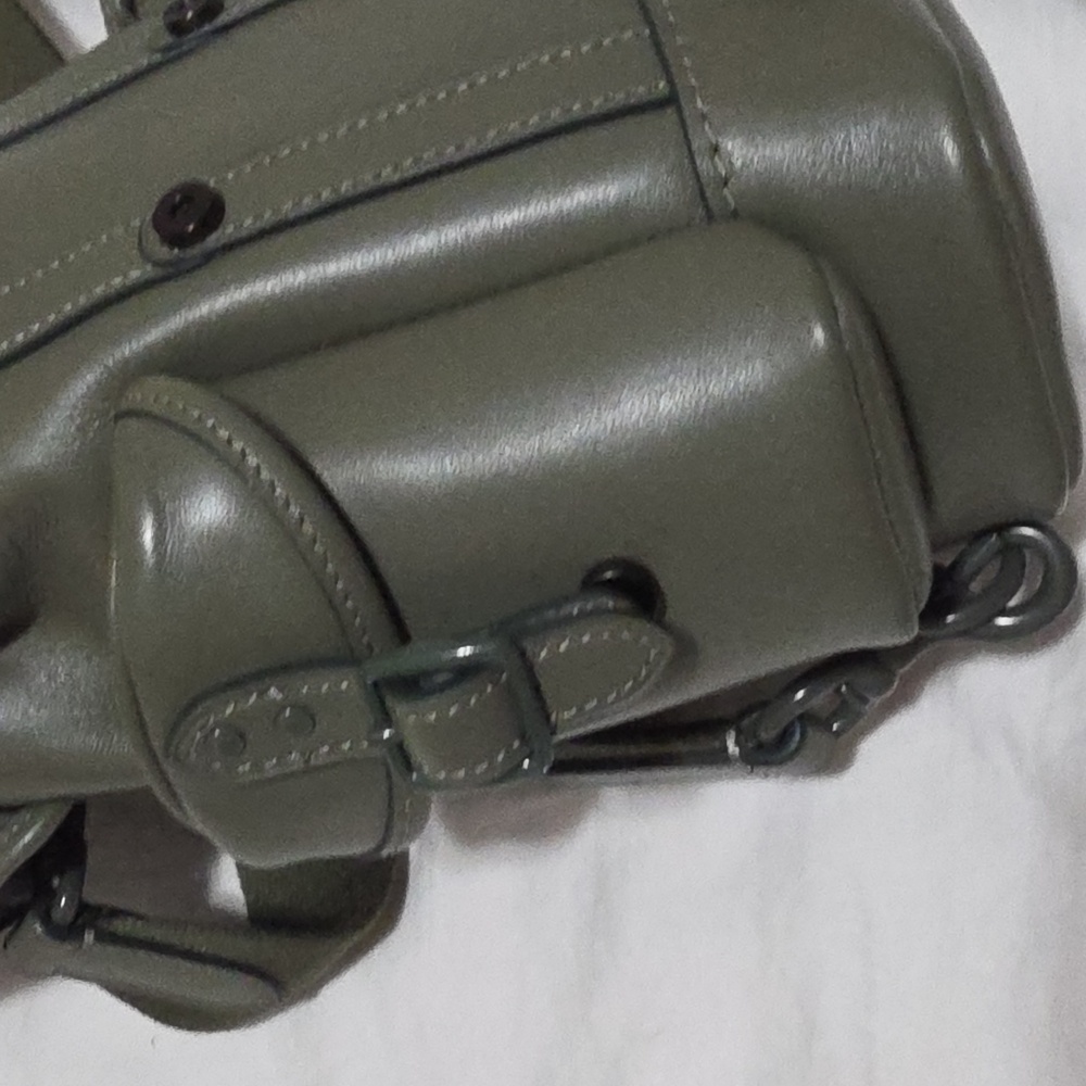 COACH Olive Green Men's Belt Bag - Picture 6 of 10